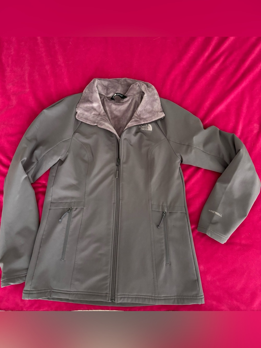 The North Face Women's Gray Softshell Jacket